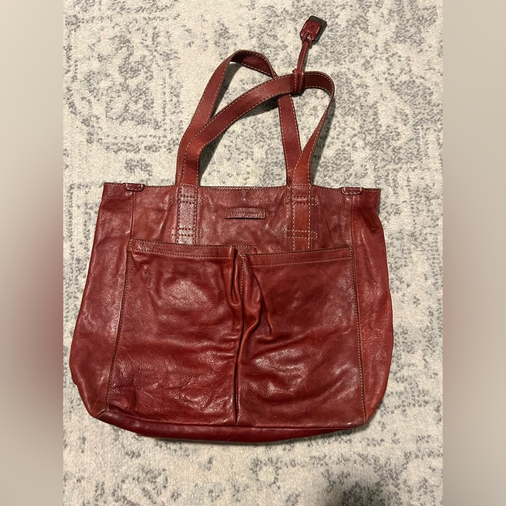 Frye Leather Tote Bag